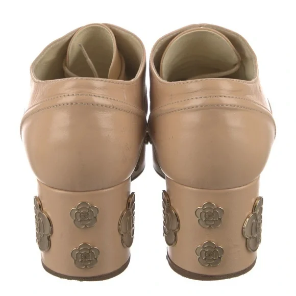 Rare Chanel Cc logo interlocking wedge sneakers - Picture 3 of 5